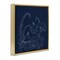 Stupell Industries Happy Mushroom Garden Framed Floater Canvas Wall Art Design by Lucille Price